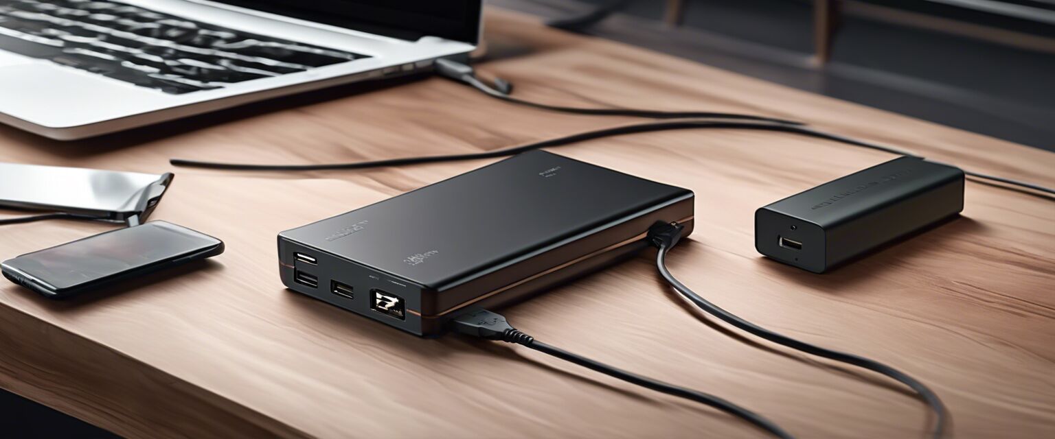 High-Capacity Laptop Power Bank