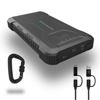 TECHSMARTER Rugged & Waterproof 20000mAh Power Bank