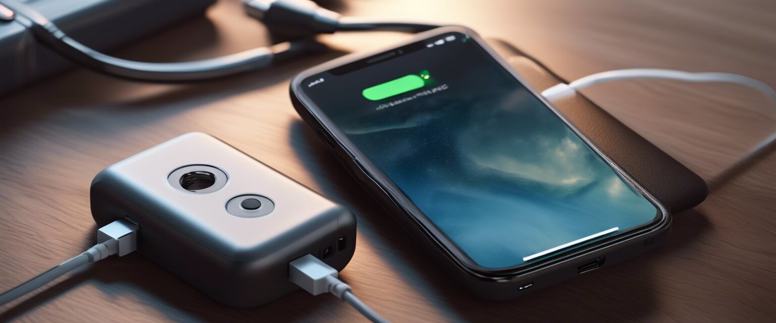 Monitoring temperature of a power bank